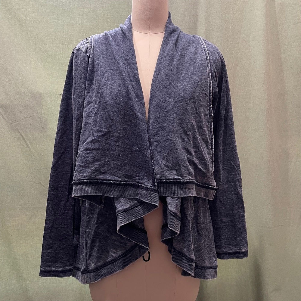Halcyon Draped Open Sweater Y2K Women's Medium